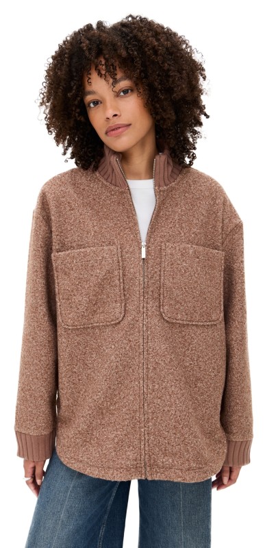 Z Supply Downhill Jacket Coconut