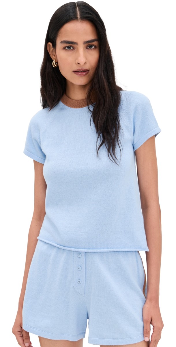 LE BOP Ringer Tee Papaya
