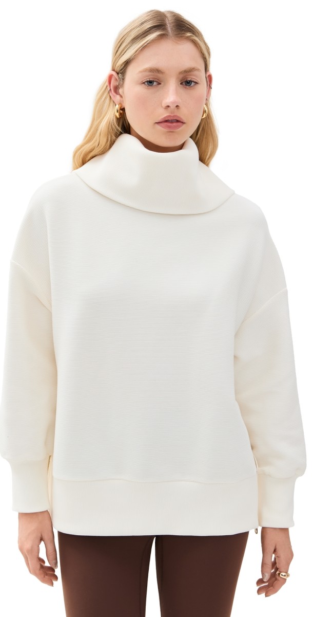 Varley Milton Sweatshirt Egret