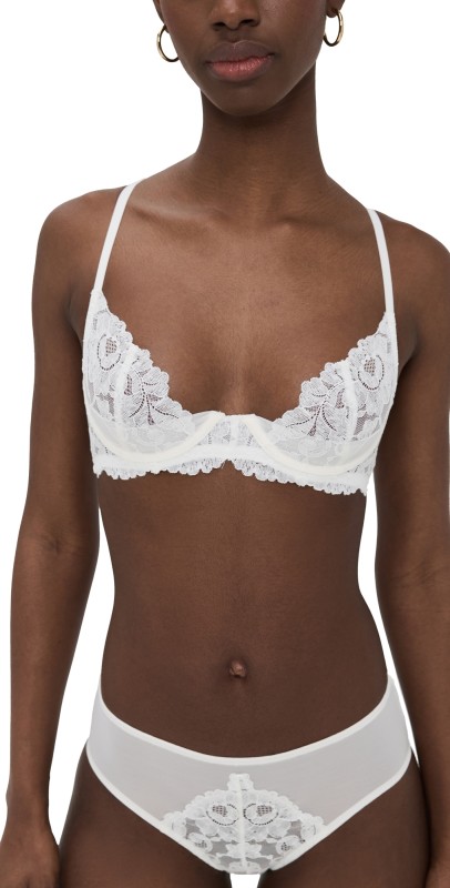 Natori Natori Peony Unlined Underwire Bra Light Ivory