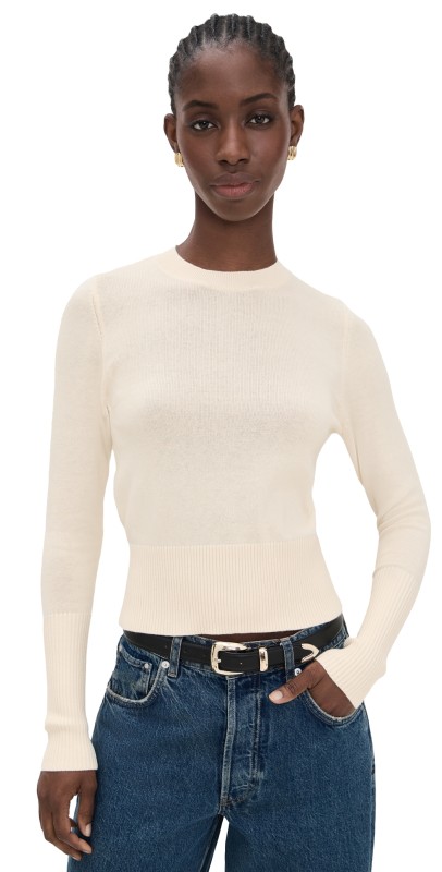 DL1961 Lunne Sweater Ivory