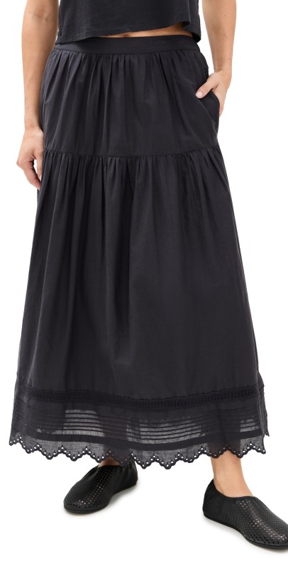 XIRENA Tilda Skirt Obsidian