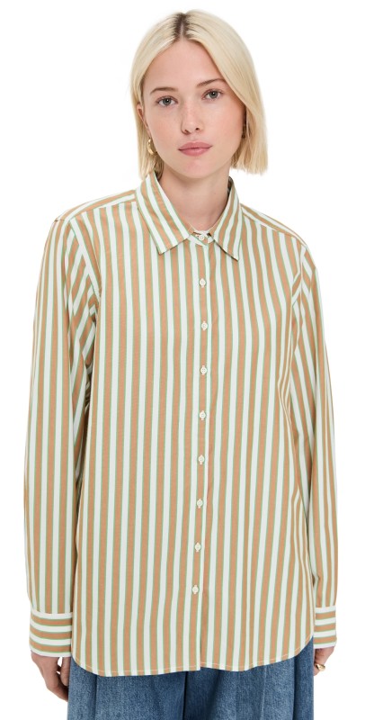 XIRENA Beau Shirt Tobac Green