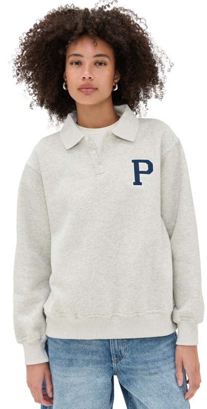 PARKE Rugby Sweatshirt Classic Grey