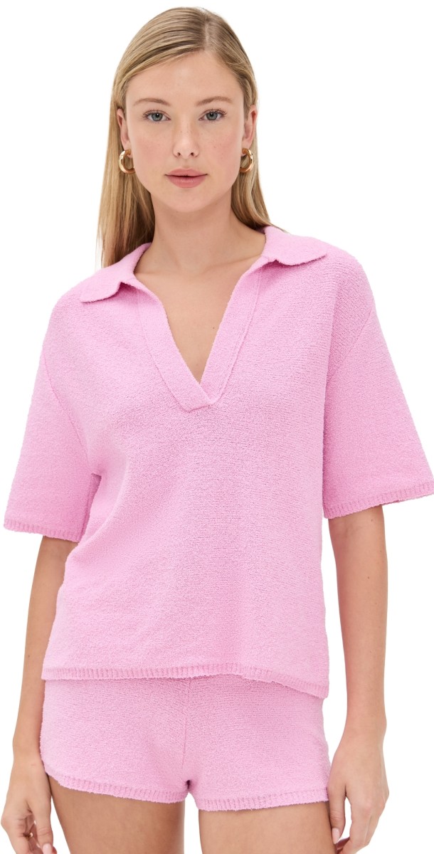 LE BOP Poolside Polo White