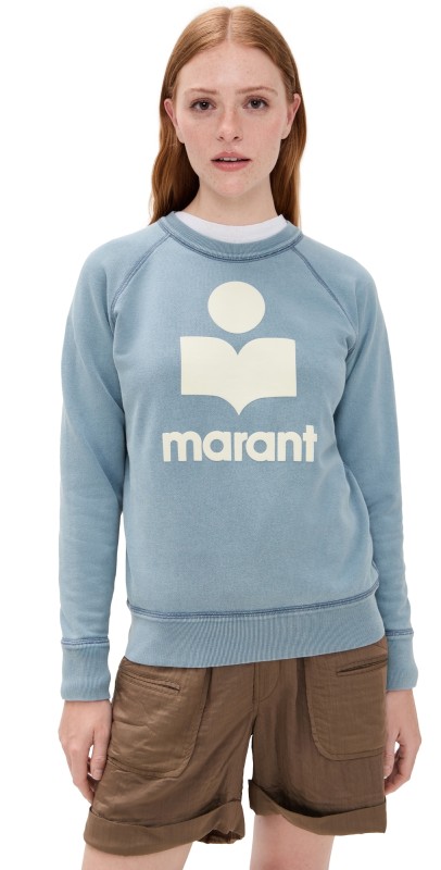 Isabel Marant Étoile Millyny Sweatshirt Dark Bronze/Ecru