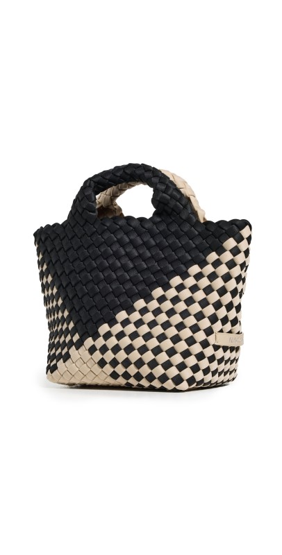 NAGHEDI St. Barths Graphic Geo Petit Tote Indio