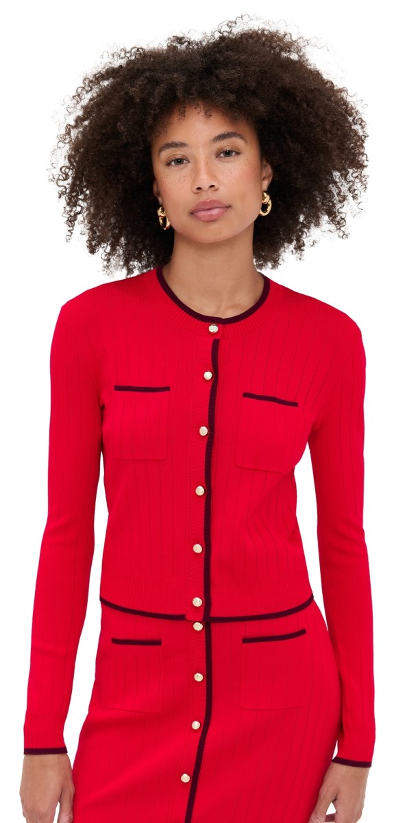 LE BOP Diana Cardigan Navy