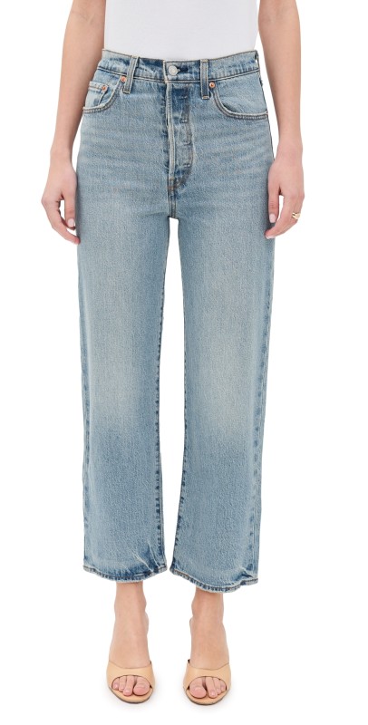 Levi's Ribcage Straight Ankle Jeans Let's Share
