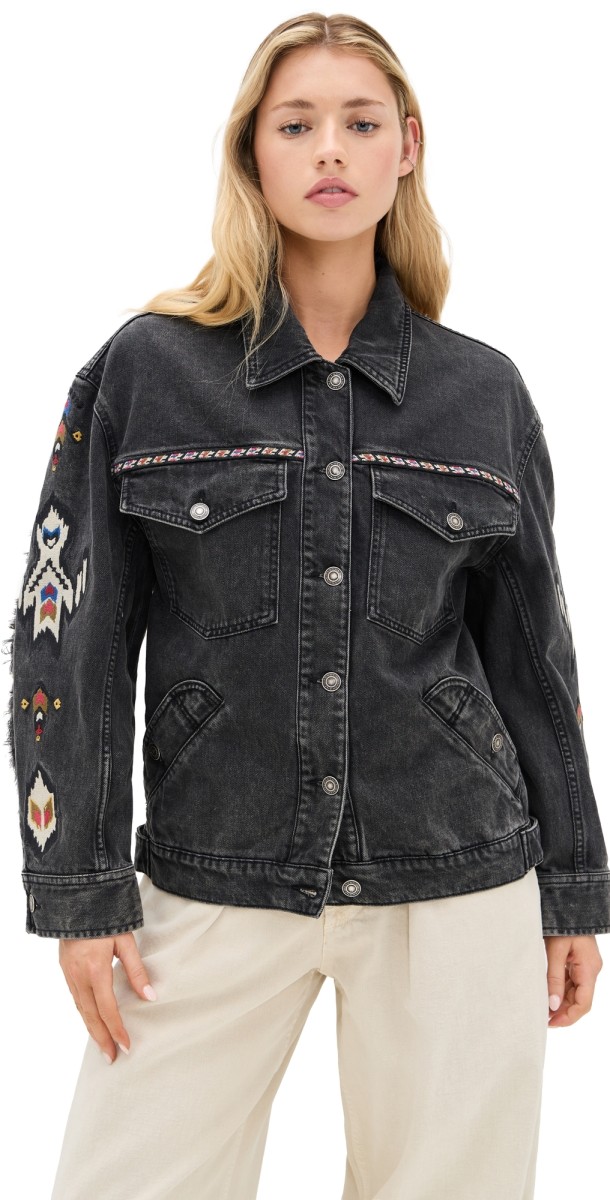 Isabel Marant Étoile Manona Jacket Dark Grey