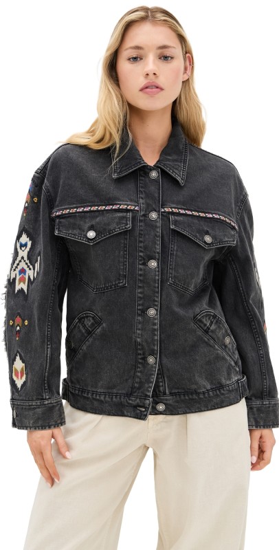 Isabel Marant Étoile Manona Jacket Dark Grey