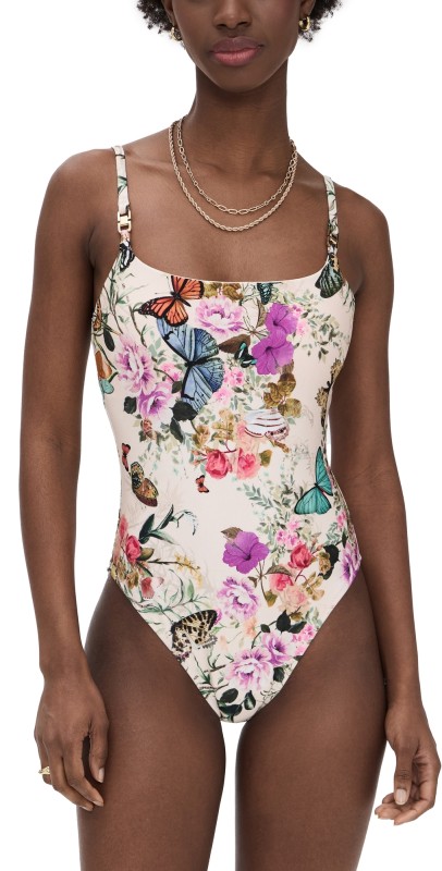 L'AGENCE Remi Butterfly One Piece Ivory