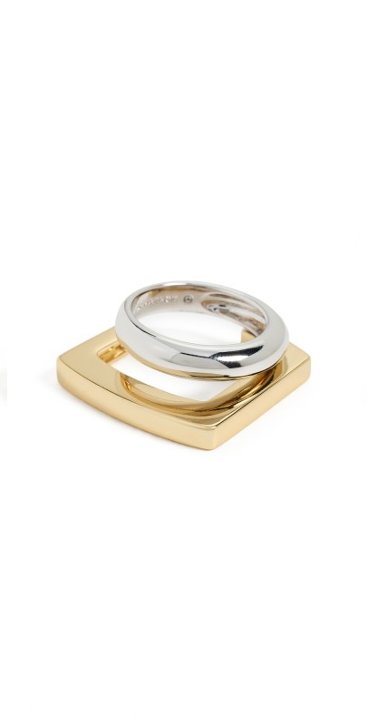 DEMARSON Tina Ring Two Tone