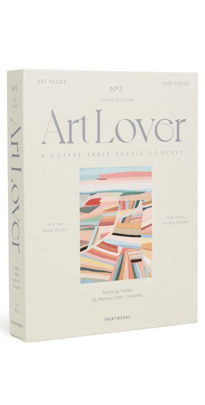 Printworks Art Lover Book Puzzle Beige One Siz