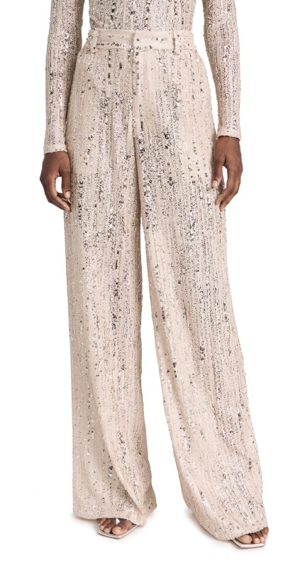 AKNVAS Tate Beaded Pants Opal Sand