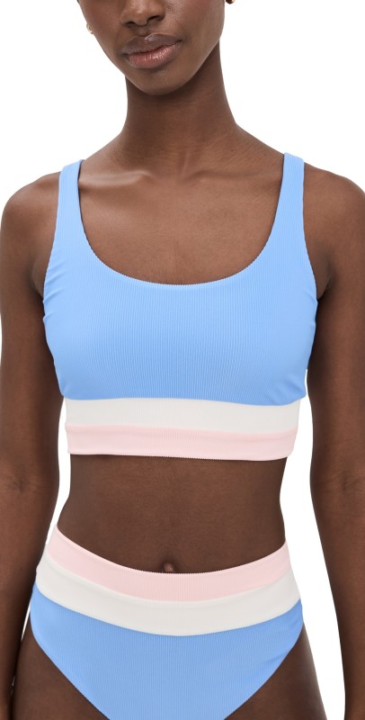 Beach Riot Mackenzie Top Alps Colorblock