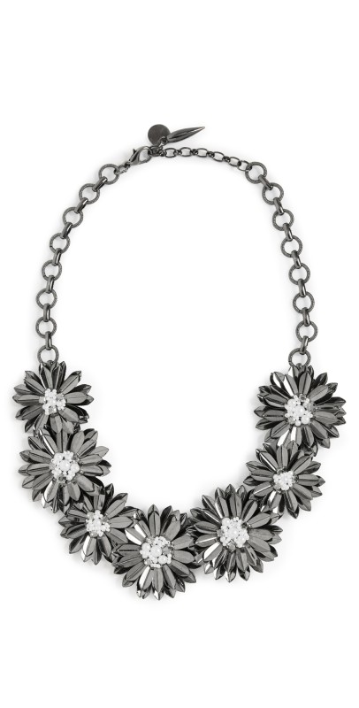 Deepa Gurnani Deepa by Deepa Gurnani Erena Necklace Gunmetal