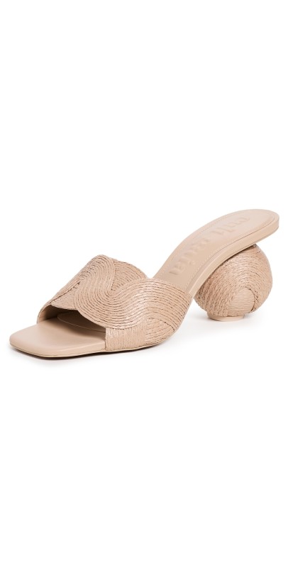 Cult Gaia Noor Sandals Natural