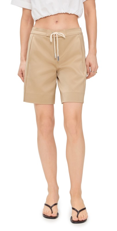 STAUD Mendoza Shorts Camel