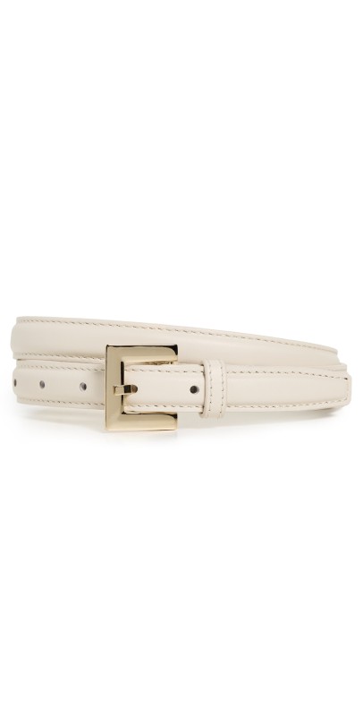 ANINE BING Nicola Belt Ivory