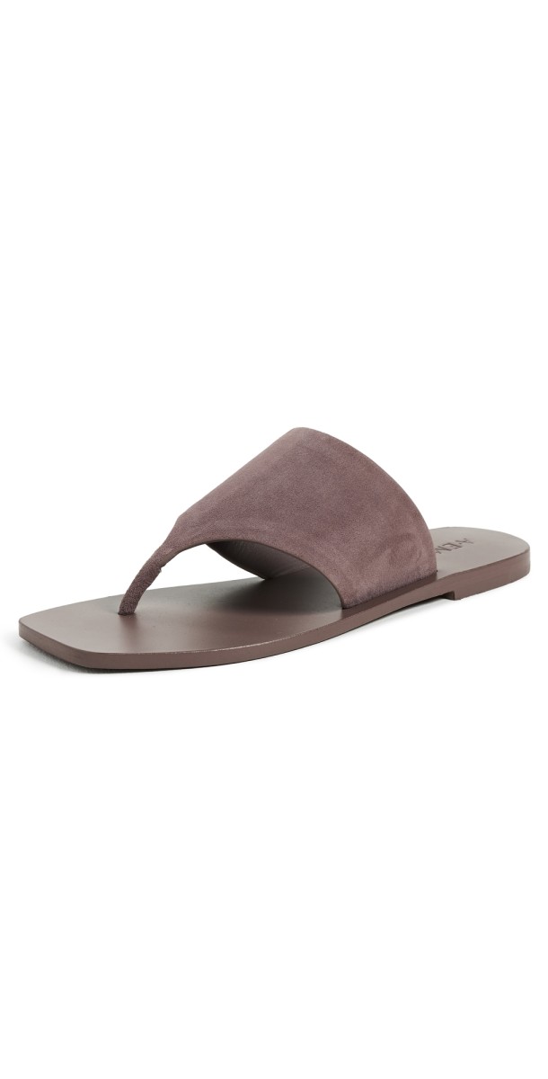 A. EMERY Paton Sandals Putty Suede