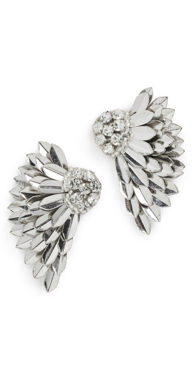 Deepa Gurnani Deepa by Deepa Gurnani Perry Earrings Silver
