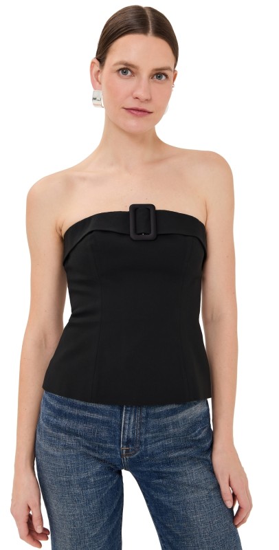 Reformation Aradia Top Black