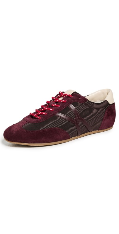 Veronica Beard Riviera Sneakers Raisin
