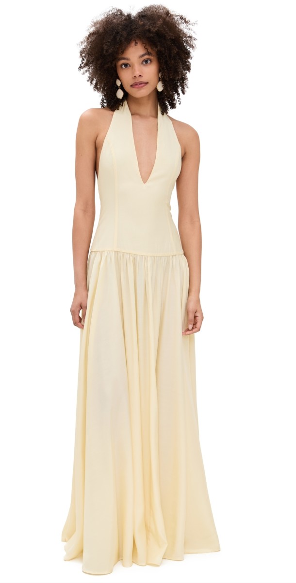 Shani Shemer Astrid Maxi Dress Butter