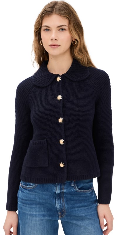 ba & sh Gabriel Cardigan Marine