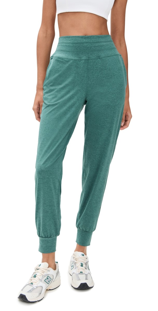 Sweaty Betty Gaia 29' Performance Yoga Pants Glade Green Marl