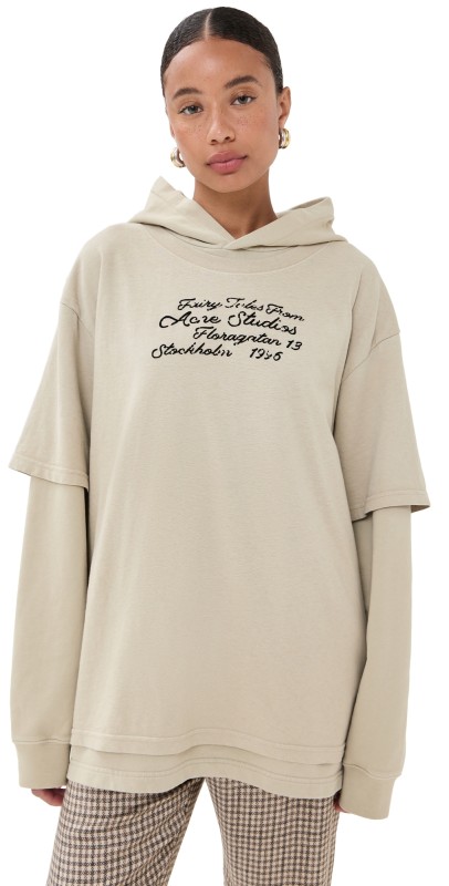 Acne Studios Fairytale Sweatshirt Faded Beige