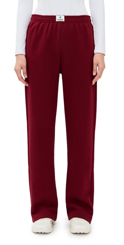 PARKE Boxer Sweatpants Maroon