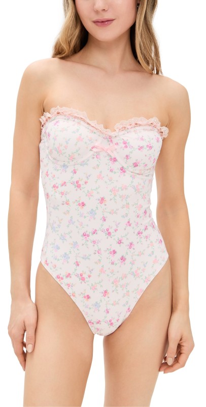 LoveShackFancy Brooksie One Piece Confetti Bloom