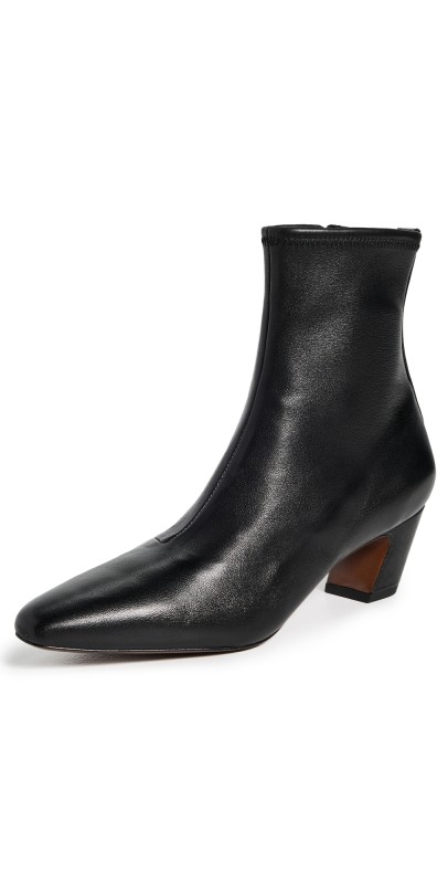 Loeffler Randall Doria Kicked Heel Ankle Boots Black