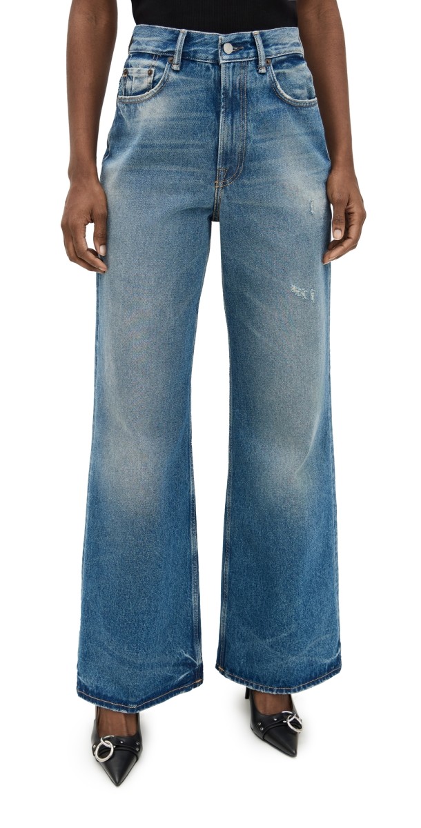 Acne Studios 2022 Vintage Blue Jeans Mid Blue