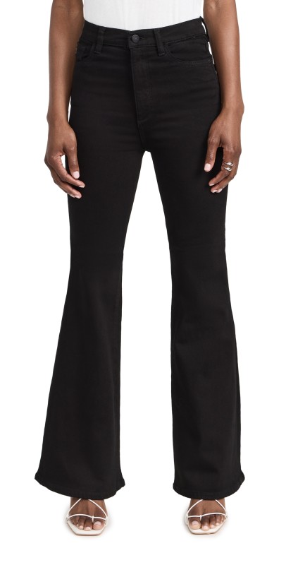 DL1961 Rachel Ultra High Rise Insta Sculpt Jeans jet black (ultimate)