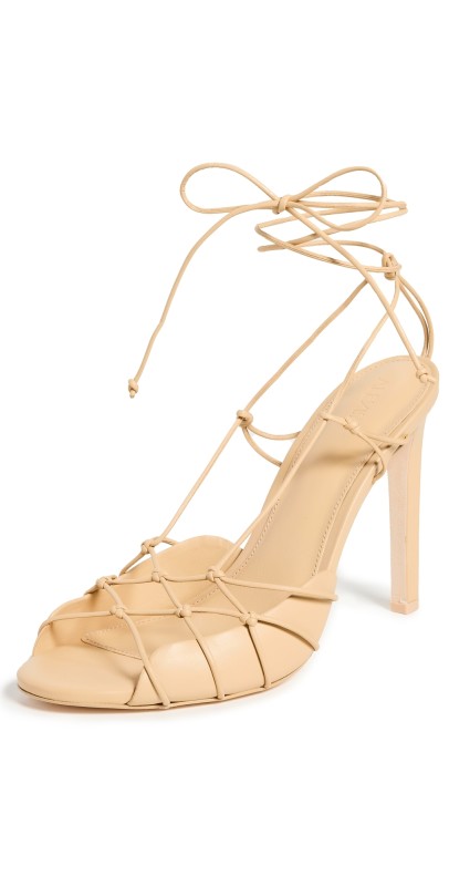 ALEXIS Colette Lace Up High Sandals Tan