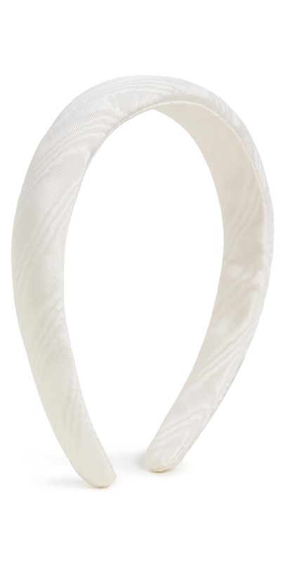 Loeffler Randall Marina Puffy Headband CREAM MOIR