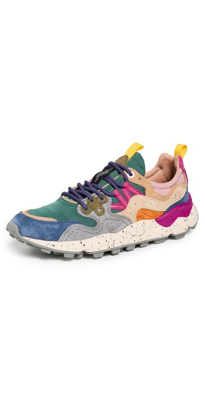 Flower Mountain Yamano 3 Sneakers Petrol Stone/Beige