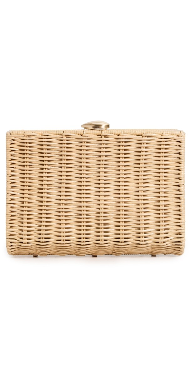 PAMELA MUNSON The Petite Heart Bag Natural