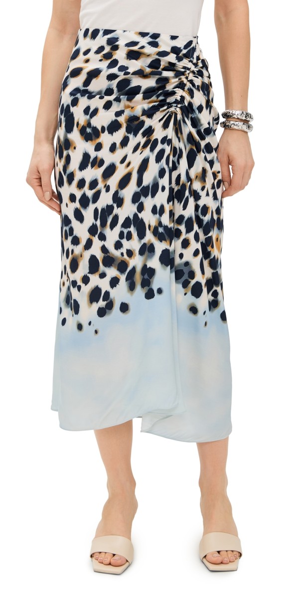 A. L.C. Grace Skirt Navy/Light Blue