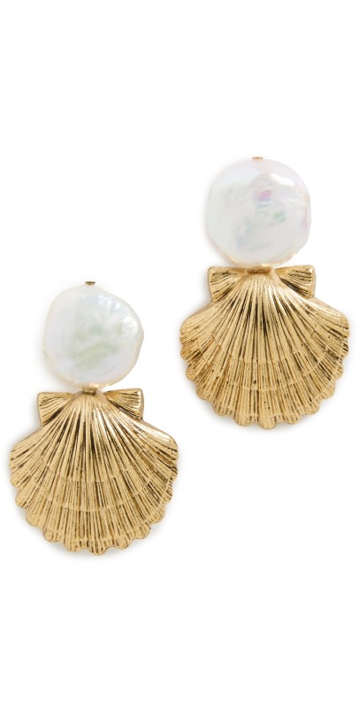 Jennifer Behr Laguna Earrings Gold