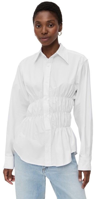 Lioness Chloe Shirt Porcelain