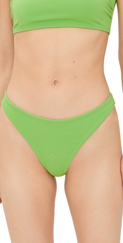 Good American Compression Better Bikini Bottoms Lime