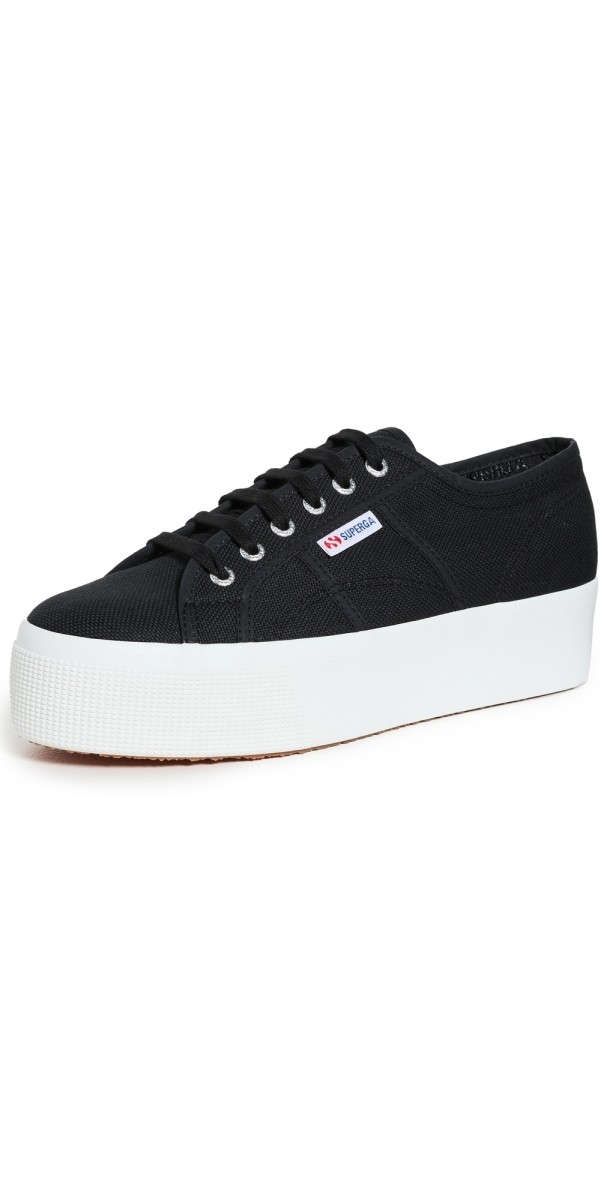 Superga 2790 Platform Sneakers Black