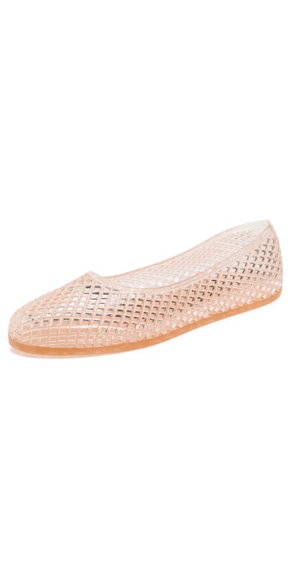 Ancient Greek Sandals Iro Jelly Flats Nude