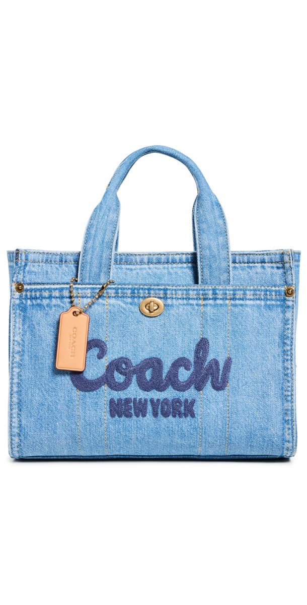 Coach Denim Cargo Tote 26 B4/Indigo