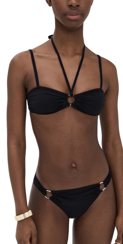 Isabel Marant Fayma Bikini Top Black