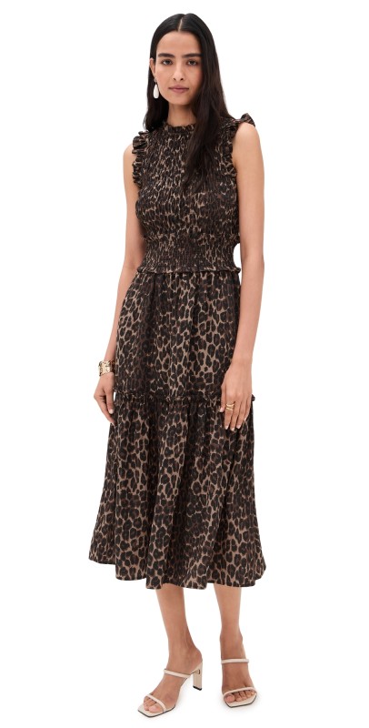 RAILS Vivier Dress Brown Nala